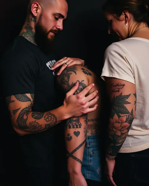 Tatuaje de "Familia por encima de Todo": Apoyo Familiar Incondicional en Todo Momento